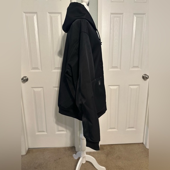 Men's AKHG Prudhoe Bay Black Hoodie By Duluth Trading Co Size 2XL - Picture 4 of 6